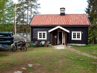 Ravnsjøhytta i all sin prakt!